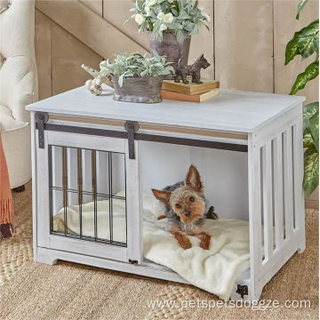 Pet Cage Furniture Style Wood House Indoor Kennel